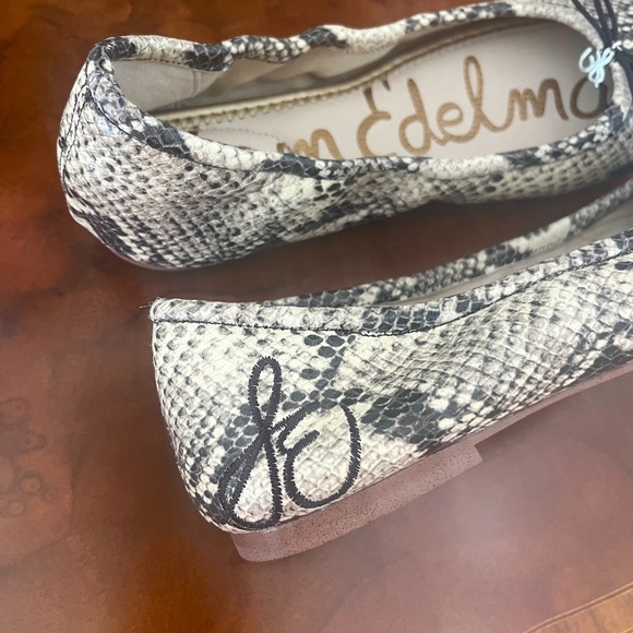 Sam Edelman Felicia Animal Print Ballet Flats 7 M - Picture 2 of 5